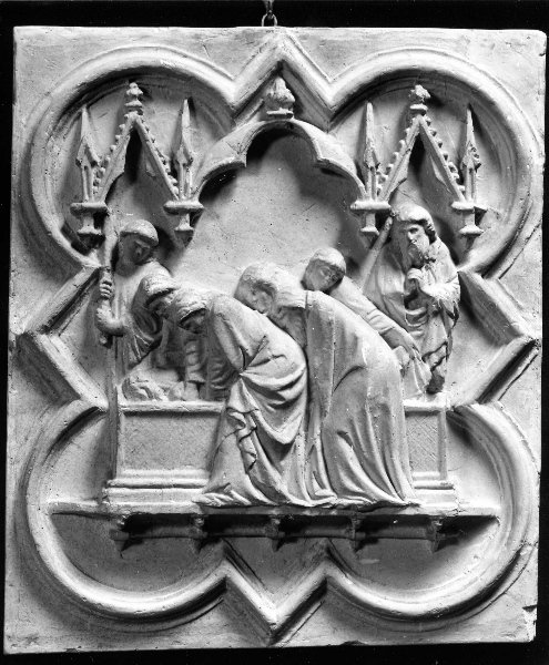 Sepoltura di San Giovanni (calco) di Lelli Oronzio (bottega) (ultimo quarto sec. XIX)