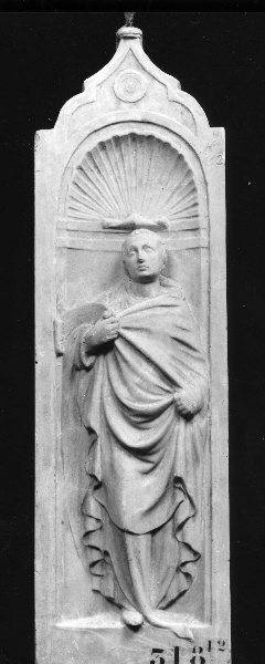 profeta (calco di scultura) di Lelli Oronzio (bottega) (ultimo quarto sec. XIX)