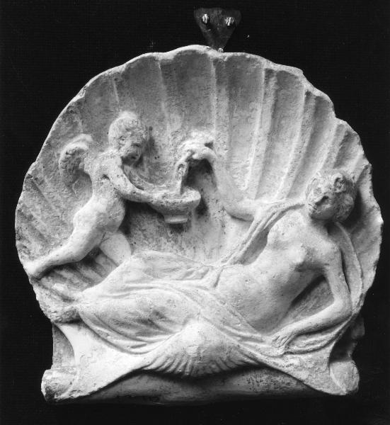 Venere e Cupido (calco) di Lelli Oronzio (bottega) (ultimo quarto sec. XIX)