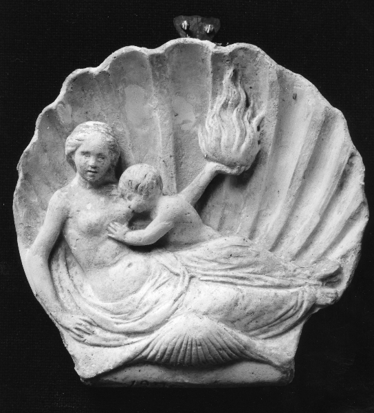 Venere e Cupido (calco) di Lelli Oronzio (bottega) (ultimo quarto sec. XIX)