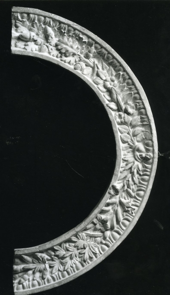 motivi decorativi vegetali (calco) di Lelli Oronzio (bottega) (ultimo quarto sec. XIX)