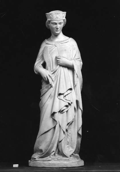 Santa Reparata (calco di statua) di Lelli Oronzio (bottega) (ultimo quarto sec. XIX)