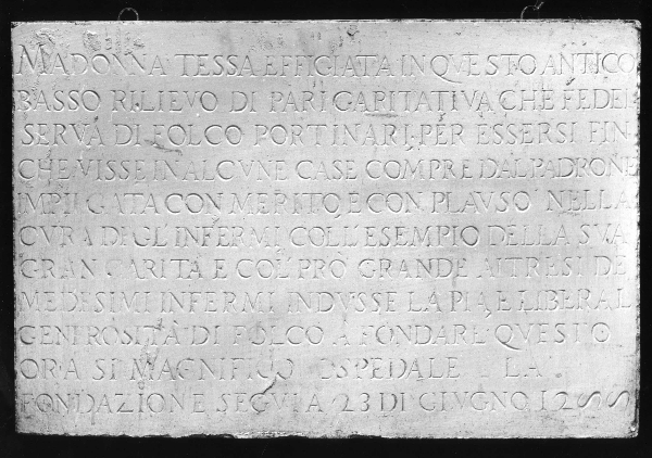iscrizione (calco) di Lab. Scuola Professionale di Arti Decorative e Industriali di Firenze (sec. XIX)