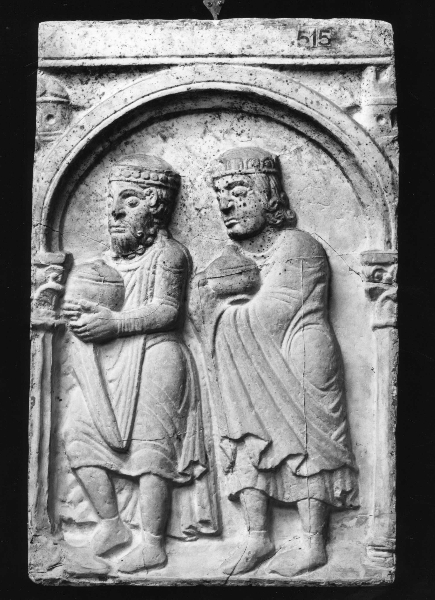 viaggio dei Re Magi a Gerusalemme (calco) di Laboratorio Istituto Statale d'Arte (bottega) (secondo quarto sec. XX)