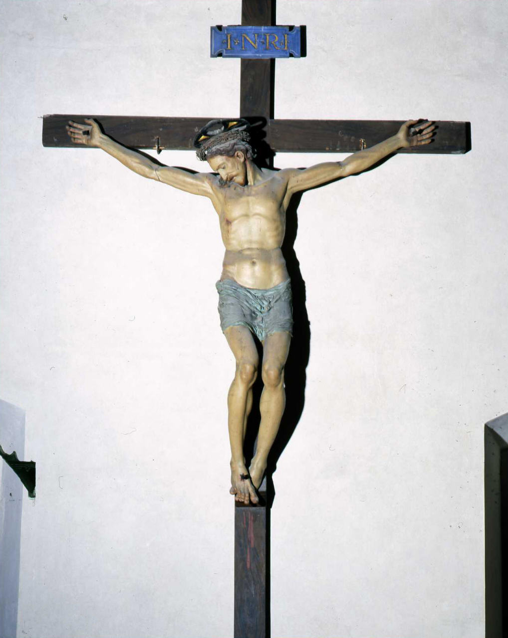 Cristo crocifisso (crocifisso) di Sinibaldi Raffaele detto Raffaele da Montelupo (secondo quarto sec. XVI)
