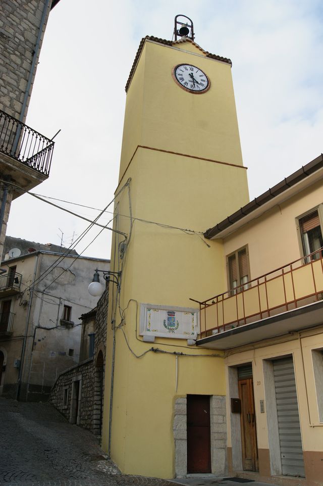 Torre dell'Orologio (torre, pubblica) - Gildone (CB) 