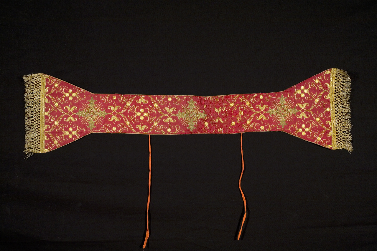 manipolo, elemento d'insieme - manifattura romana (metà XVII)