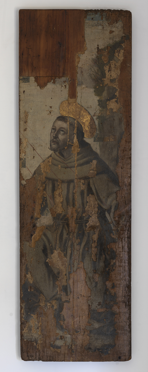 San Francesco riceve le stimmate (dipinto, opera isolata) - ambito napoletano (inizio sec. XVI)