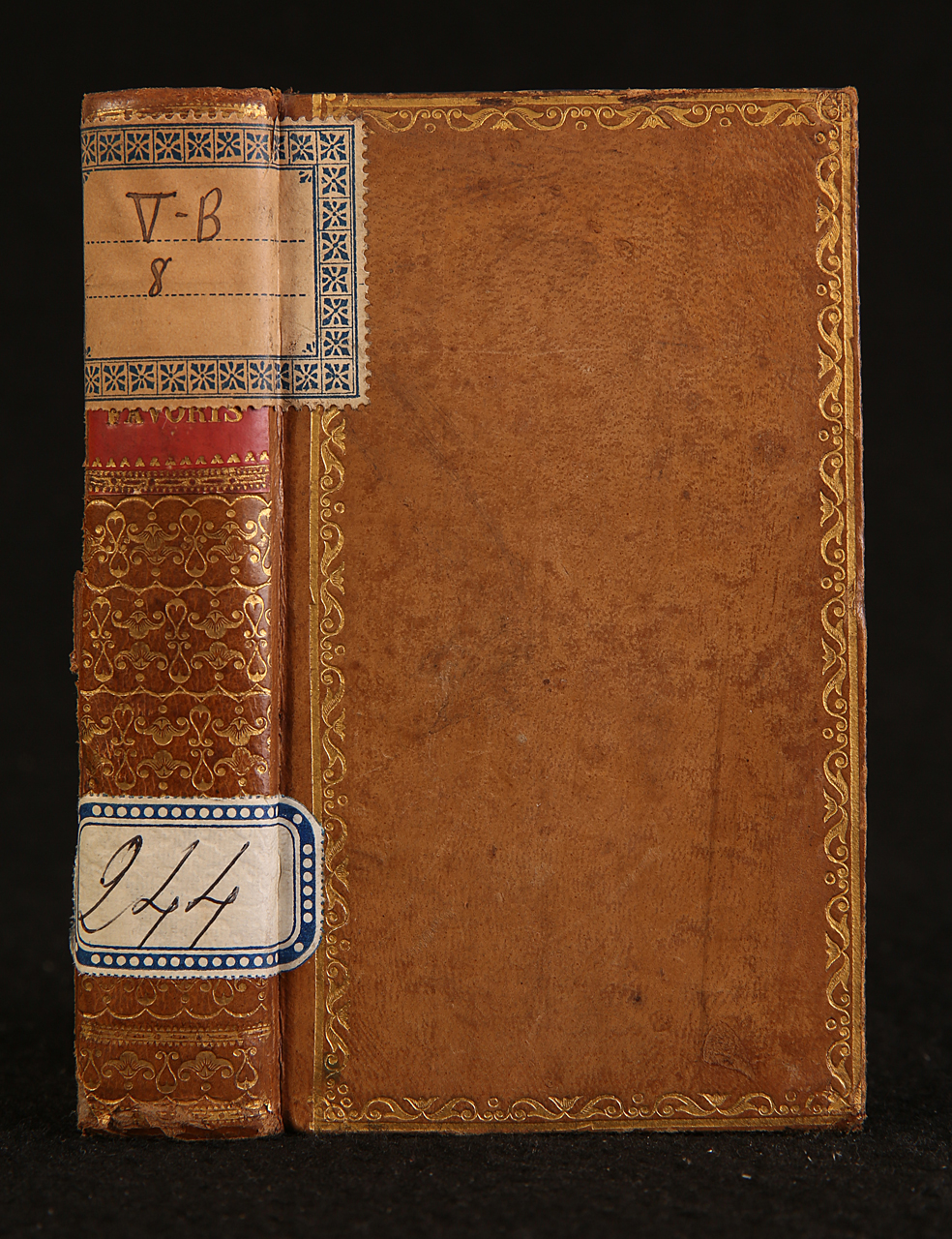legatura piena, opera isolata - ambito francese (metà XVIII)