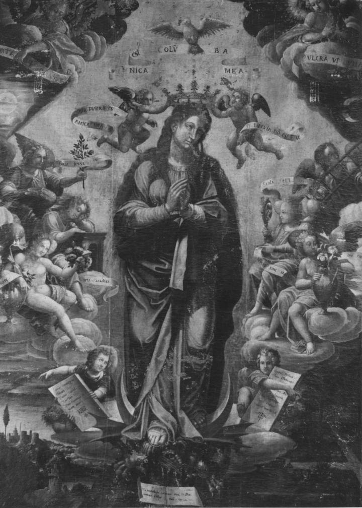 Madonna Immacolata (dipinto) - ambito lucano (prima metà sec. XVII)