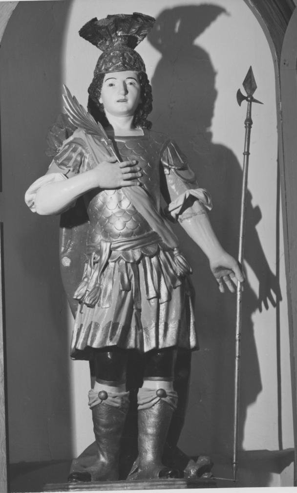 San Laviero (scultura) - bottega Italia meridionale (prima metà sec. XIX)