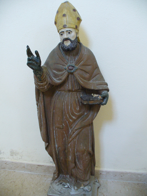 San Biagio (scultura) - ambito lucano (seconda metà sec. XVIII)