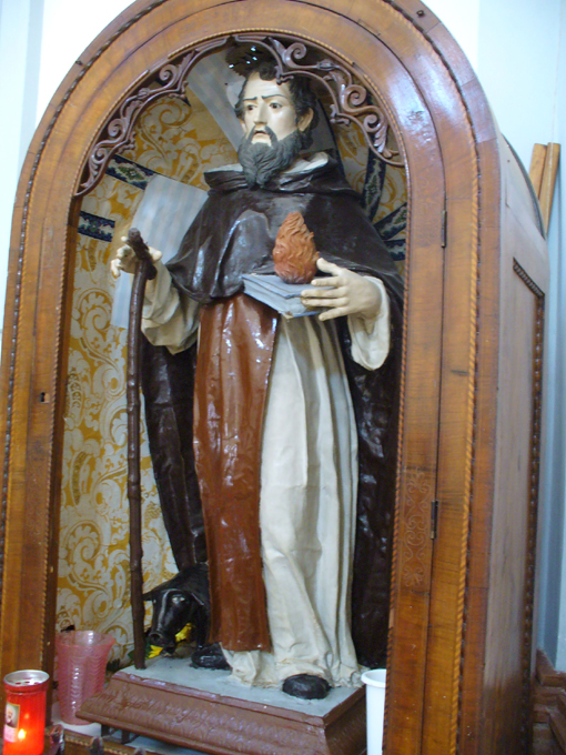 Sant'Antonio Abate (scultura) - ambito napoletano (seconda metà sec. XIX)
