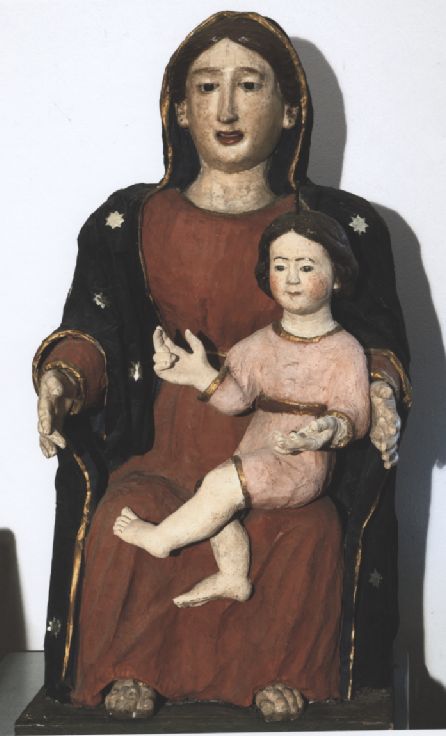 Madonna con Bambino (scultura) - ambito lucano (sec. XIX)