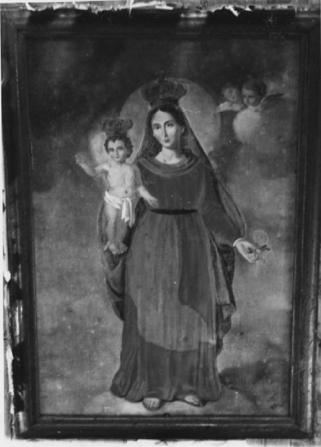 Madonna con Bambino (dipinto) - ambito lucano (seconda metà XIX sec)