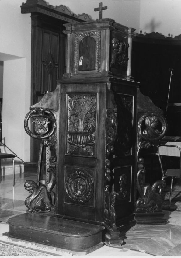 tabernacolo - ambito lucano (prima metà XVI sec)