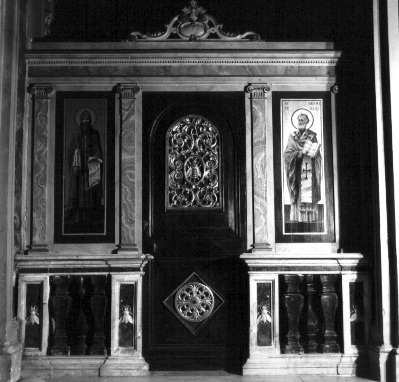 San Metodio (dipinto) di Stassi Gregorio (primo quarto sec. XX)