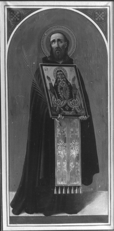 Santo Stefano il giovane (dipinto) di Stassi Gregorio (inizio sec. XX)