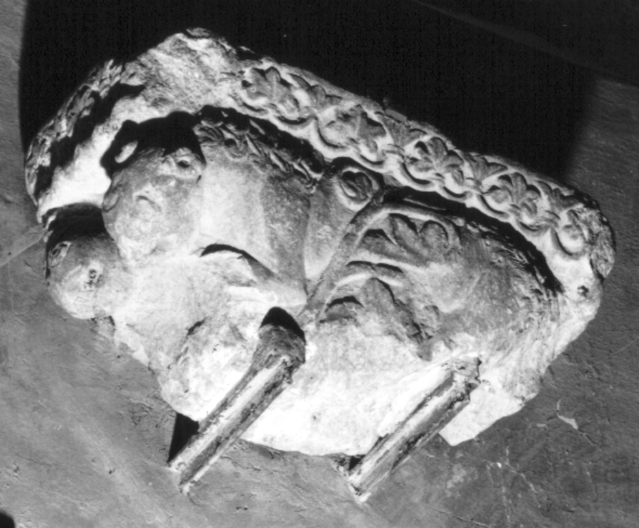 pluteo, frammento - ambito romano (secc. IX/ X)