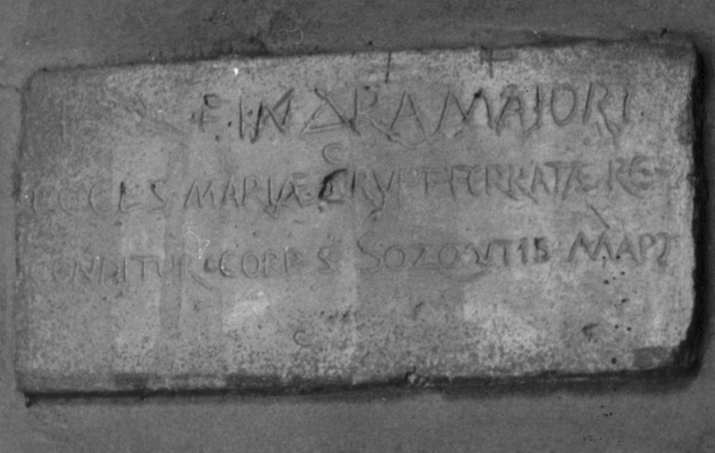 lapide commemorativa di Vitali Filippo (sec. XVIII)