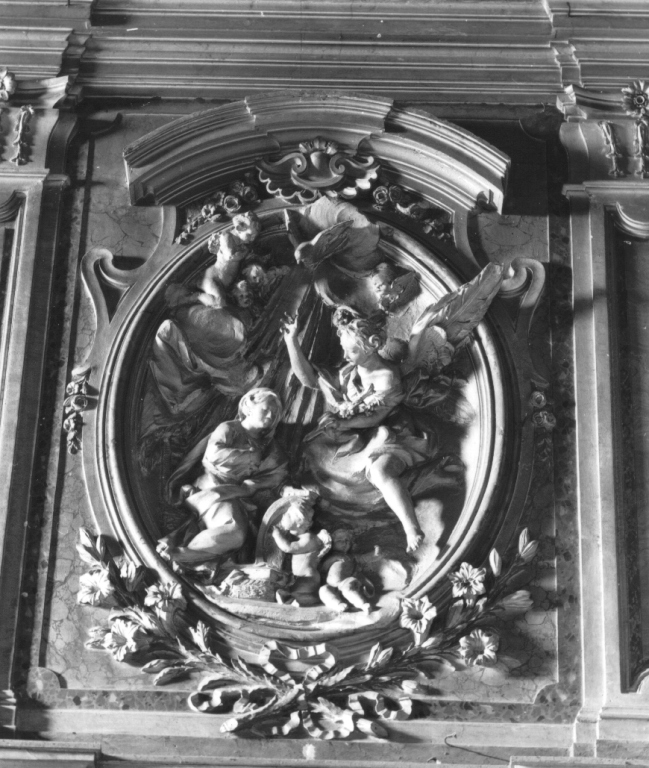 Annunciazione (rilievo) di Righi Tommaso (sec. XVIII)