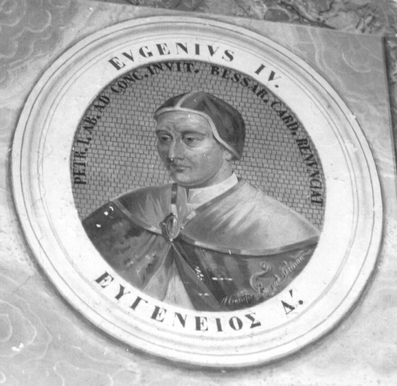 papa Eugenio IV (dipinto) - ambito romano (ultimo quarto sec. XIX)