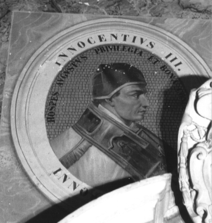 papa Innocenzo III (dipinto) - ambito romano (ultimo quarto sec. XIX)