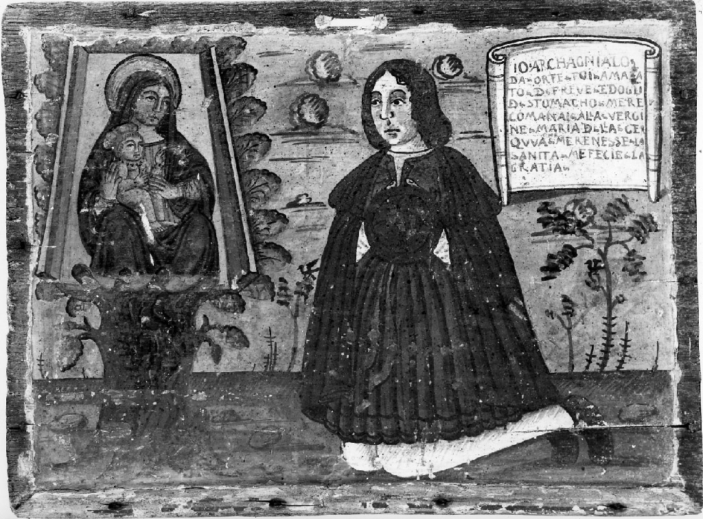 ex voto - ambito viterbese (sec. XVI)