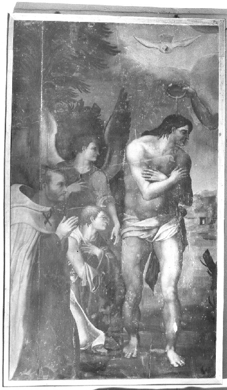 battesimo di Cristo (dipinto) di Luciani Sebastiano detto Sebastiano del Piombo (scuola) (prima metà sec. XVI)