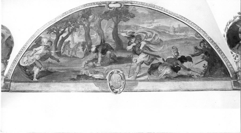 miracolo della Madonna (dipinto) di Tempesta Antonio (maniera) (prima metà sec. XVII)