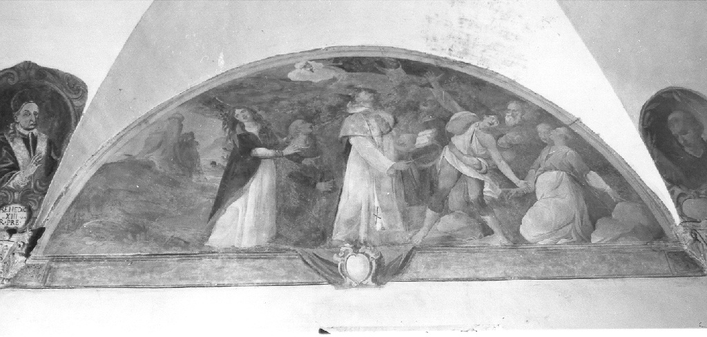 miracolo della Madonna (dipinto) - ambito Italia centrale (prima metà sec. XVII)