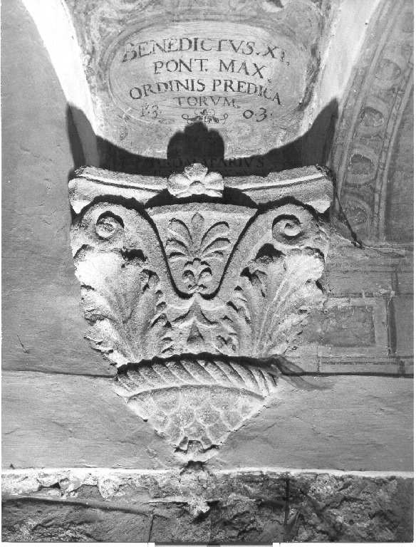 mensola - ambito viterbese (fine/ inizio secc. XV/ XVI)