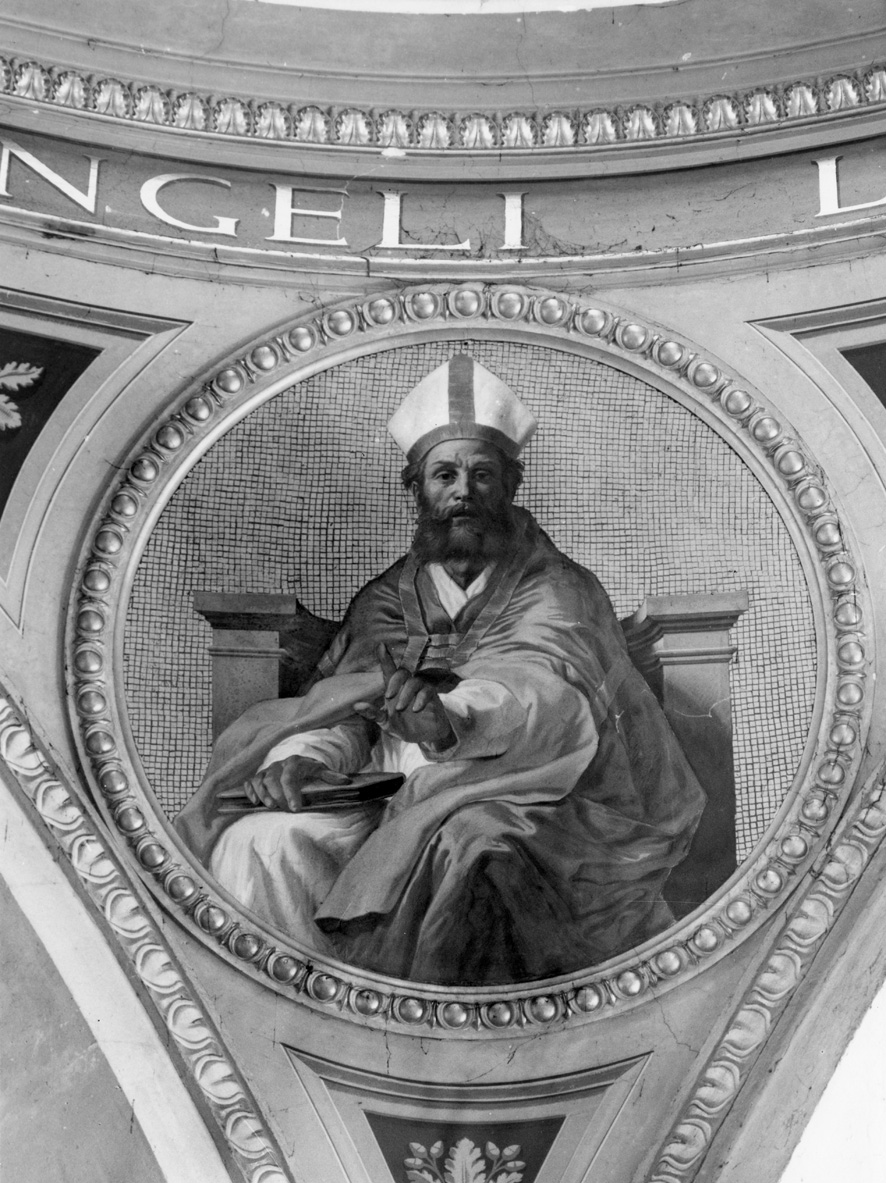 Sant'Agostino (dipinto) di Prosperi Filippo (sec. XIX)