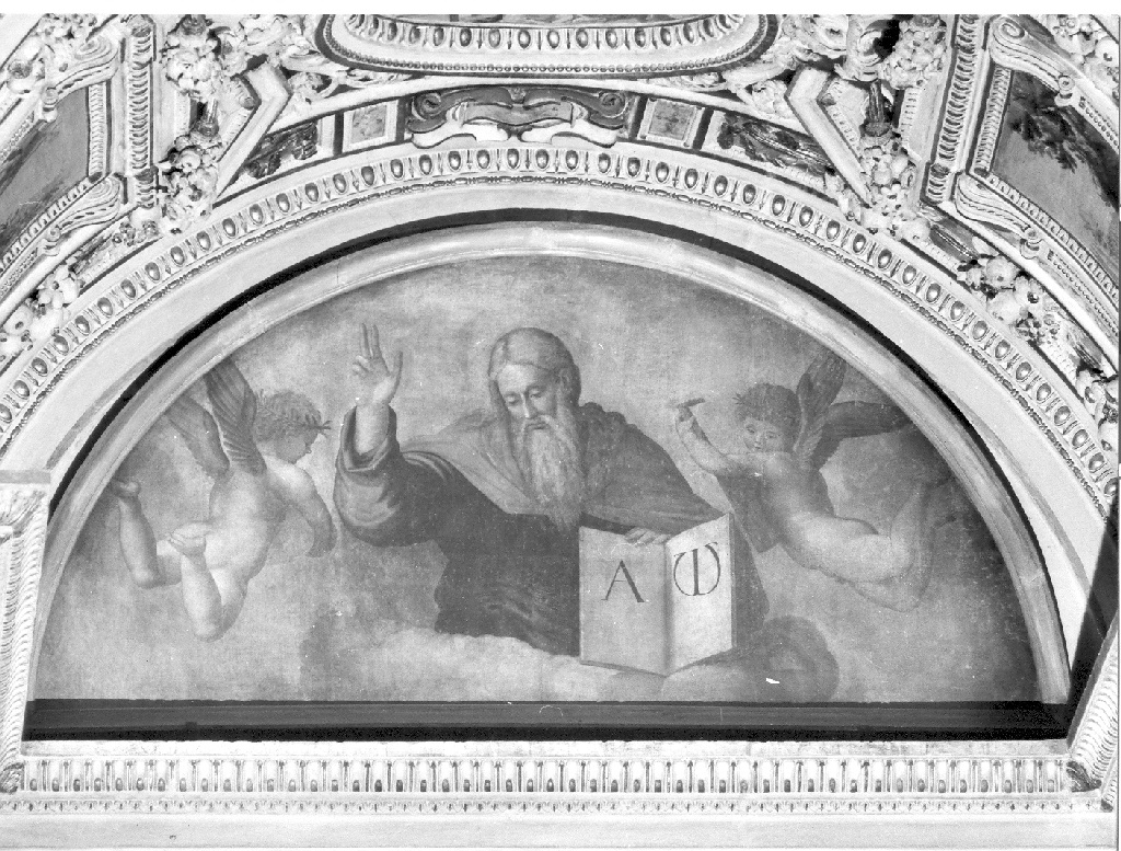 Dio Benedicente (dipinto) di Paolo di Bernardino di Signoraccio detto Fra' Paolino da Pistoia (sec. XVI)