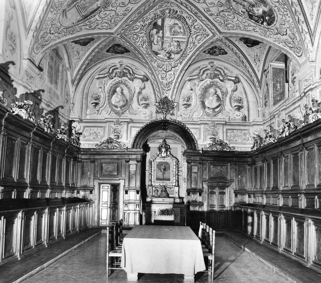 armadio da sacrestia - ambito laziale (fine/ inizio secc. XVII/ XVIII)