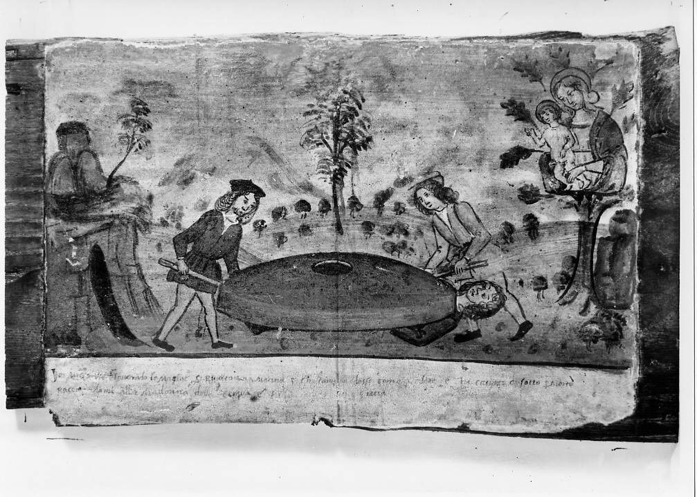 ex voto - ambito viterbese (sec. XVI)