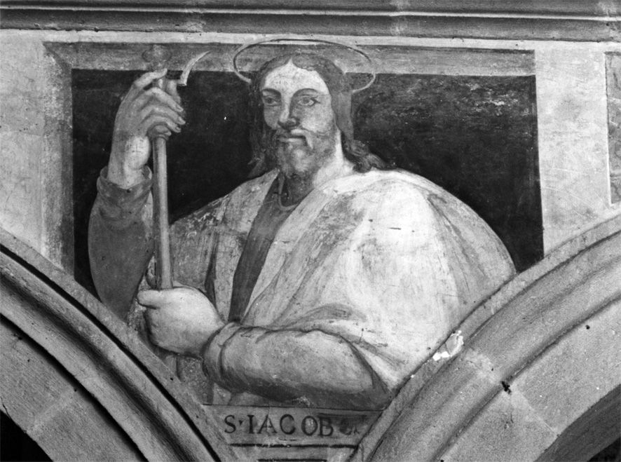 San Giacomo apostolo (dipinto) di Nebbia Cesare (fine sec. XVI)