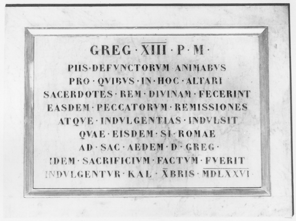lapide commemorativa - bottega laziale (sec. XVI)