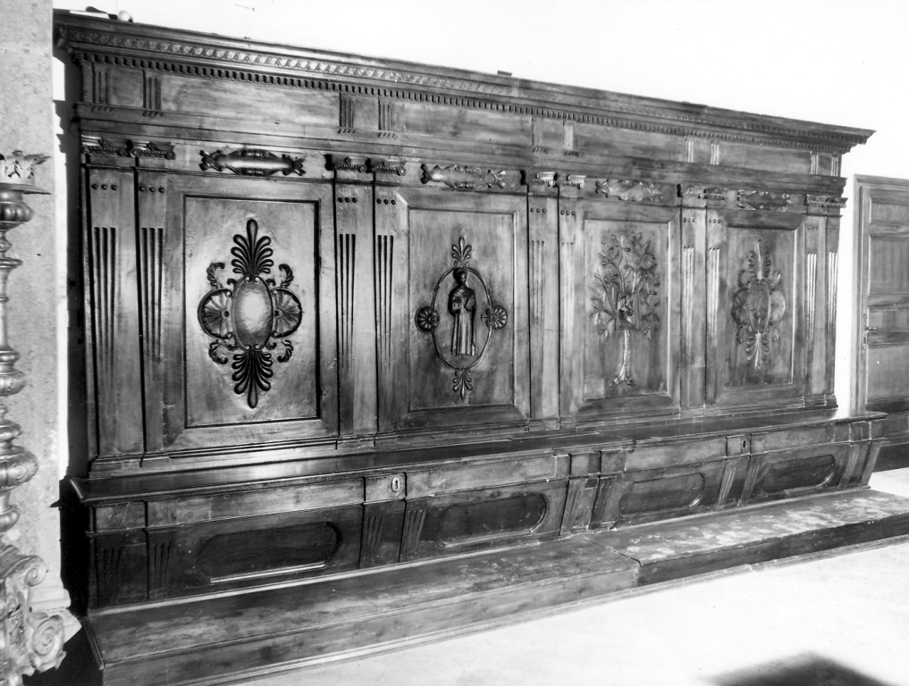 stalli del coro - ambito viterbese (fine sec. XVIII)