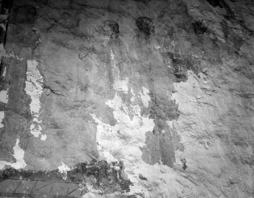 monaci (dipinto, frammento) - ambito laziale (prima metà sec. XV)