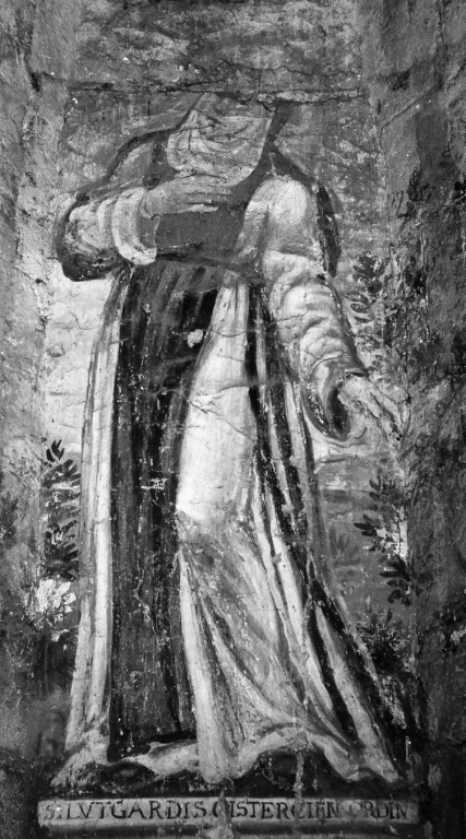 Santa Lutgarda (dipinto) - ambito laziale (fine/inizio secc. XVI/ XVII)