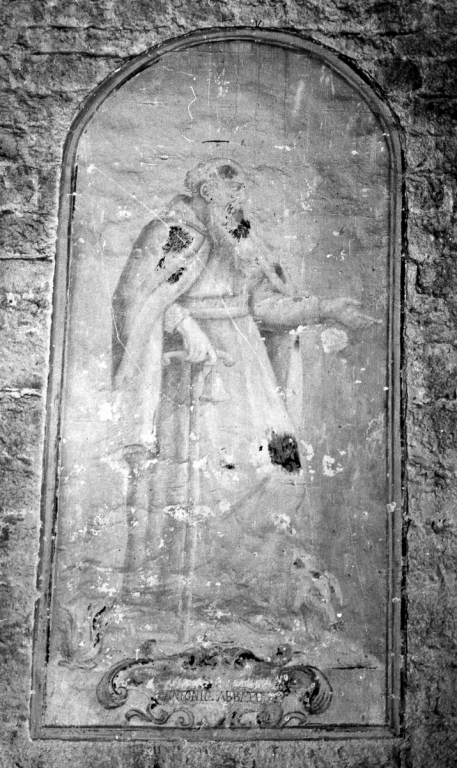 Sant'Antonio Abate (dipinto) - ambito laziale (fine/inizio secc. XVI/ XVII)