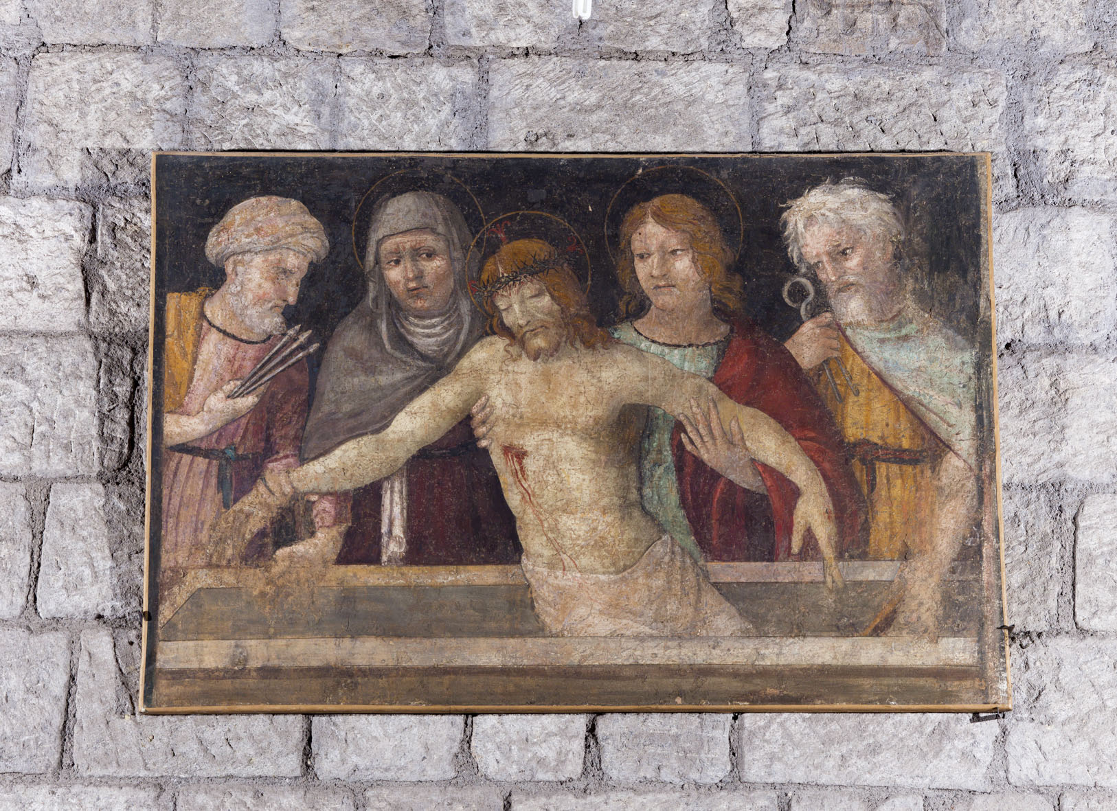 Pietà (dipinto) di Masini Tommaso di Peretola detto Zoroastro (sec. XVI)