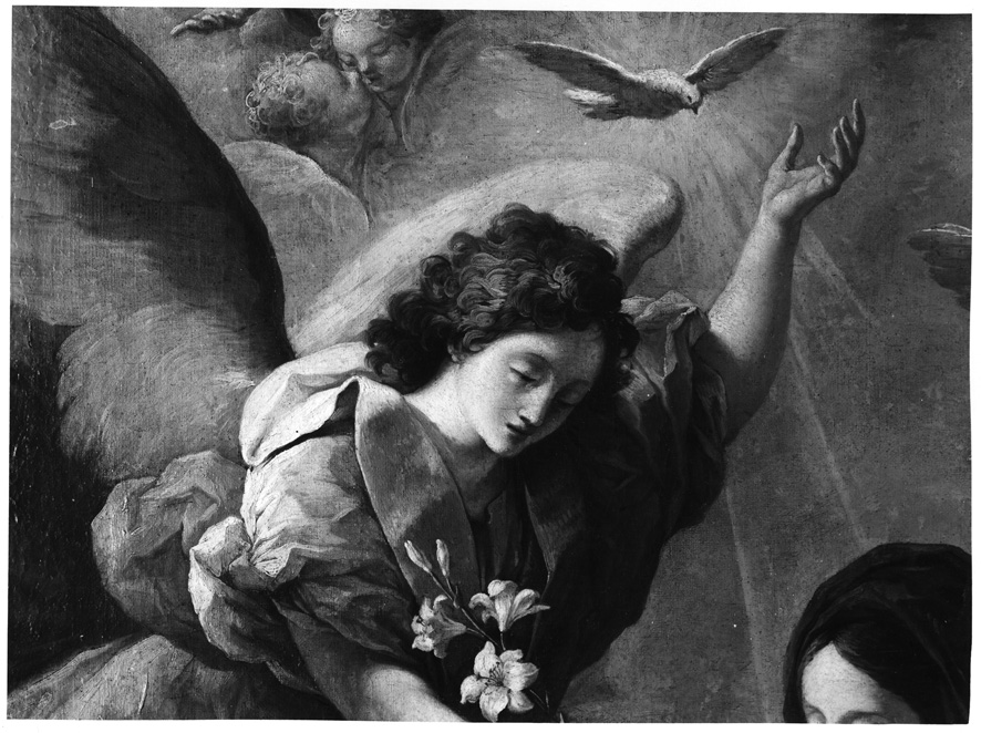 Annunciazione (dipinto) di Rosi Giuseppe (seconda metà sec. XVIII)
