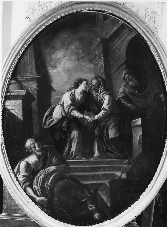 visitazione (dipinto) - ambito napoletano (seconda metà sec. XVIII)