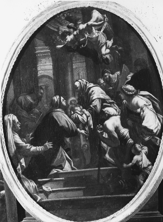 presentazione di Gesù al tempio (dipinto) - ambito napoletano (seconda metà sec. XVIII)