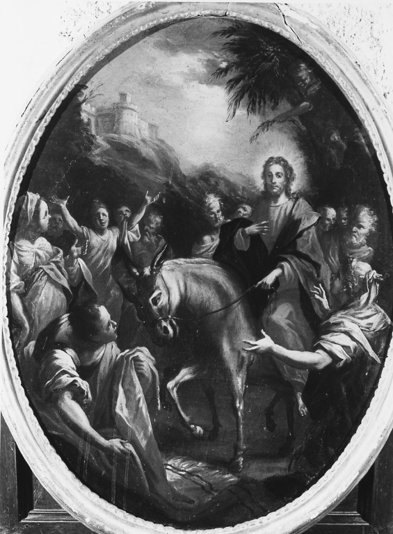 entrata di Cristo in Gerusalemme (dipinto) - ambito napoletano (seconda metà sec. XVIII)
