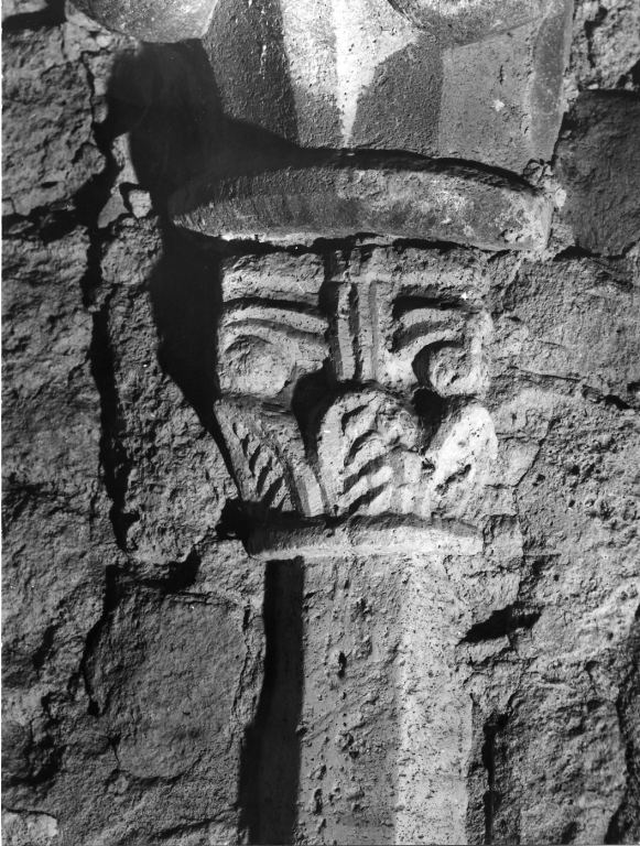 semicapitello - ambito umbro-laziale (secc. VIII/ IX)