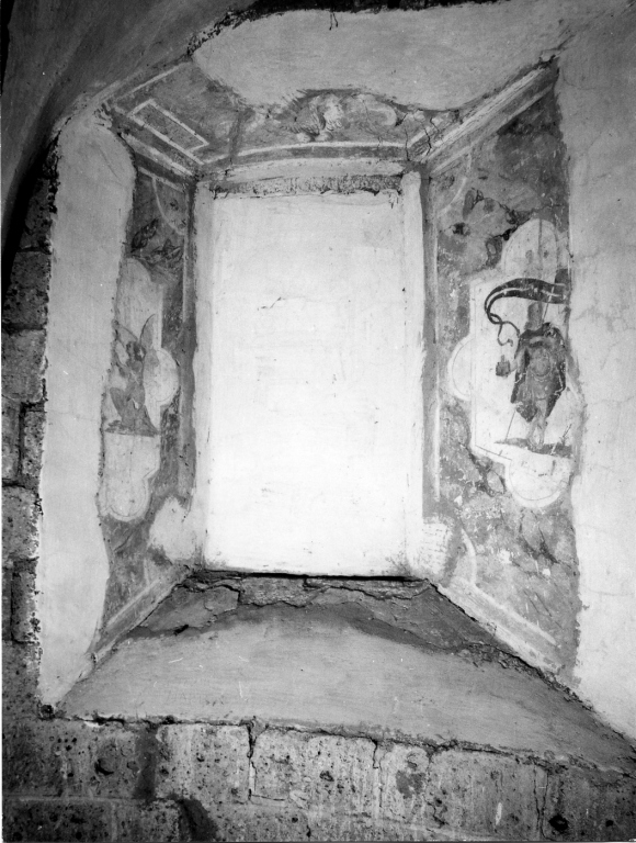 decorazione pittorica - ambito laziale (sec. XVI)