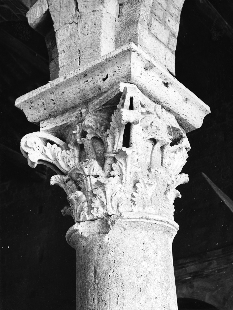 capitello corinzio - ambito laziale (inizio sec. XIX)
